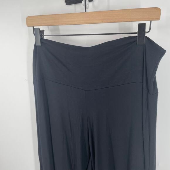 AnaOno NWT Abby Lounge Pants Black Modal Blend Soft Wide Leg Comfort Sz XXL - Picture 9 of 11